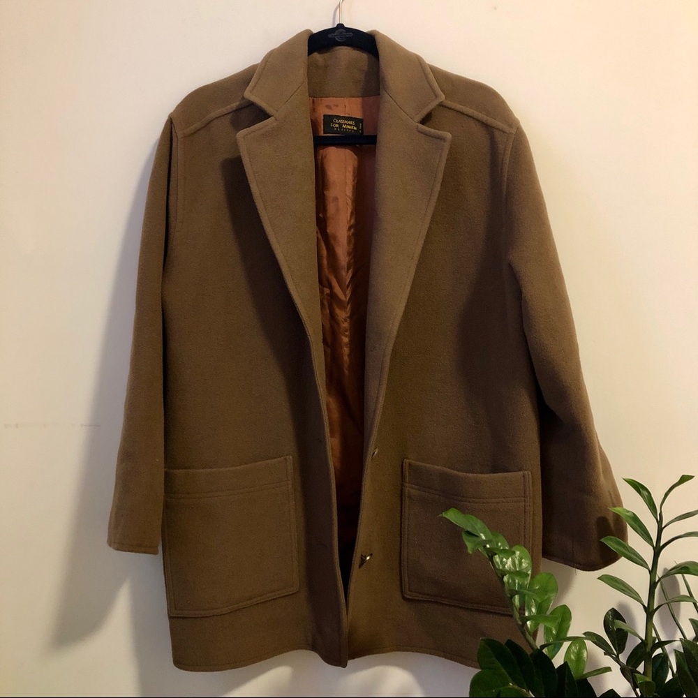 Vintage Camel Wool Coat